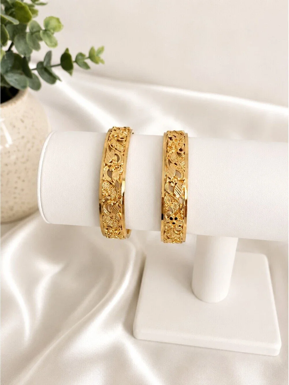 Gold Plated Bangles